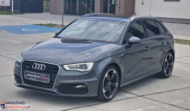Audi A3 2.0 TDI Sportback (clean diesel) quattro S tronic S line Sportpaket full