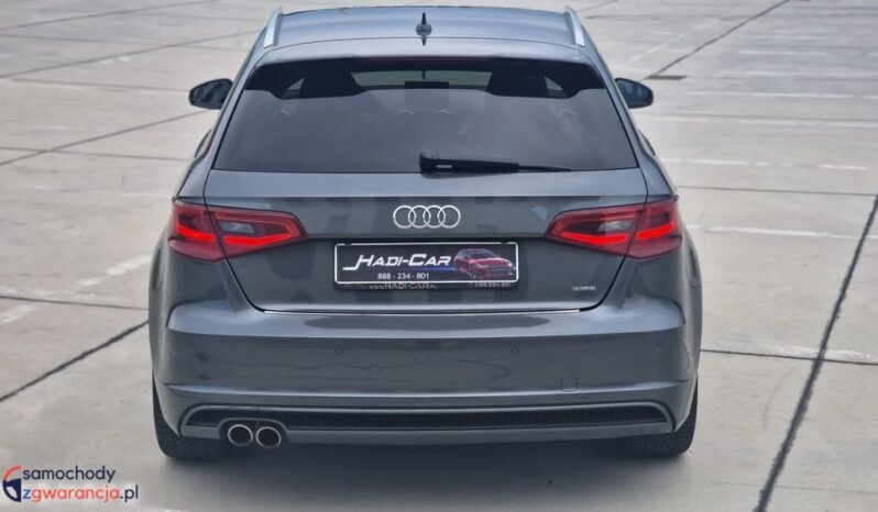 Audi A3 2.0 TDI Sportback (clean diesel) quattro S tronic S line Sportpaket full