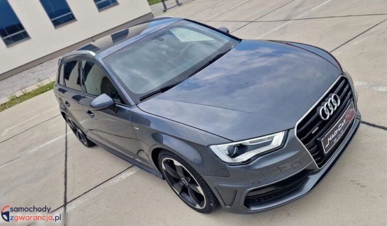 Audi A3 2.0 TDI Sportback (clean diesel) quattro S tronic S line Sportpaket full