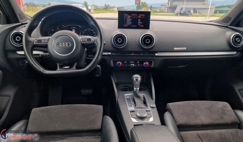 Audi A3 2.0 TDI Sportback (clean diesel) quattro S tronic S line Sportpaket full
