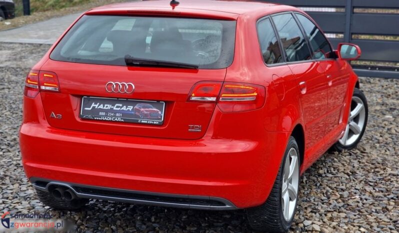 Audi A3 2.0 TDI Sportback DPF quattro S line Sportpaket full
