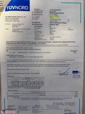 Mercedes-Benz Klasa C 180 T CGI Automatik BlueEFFICIENCY Avantgarde full