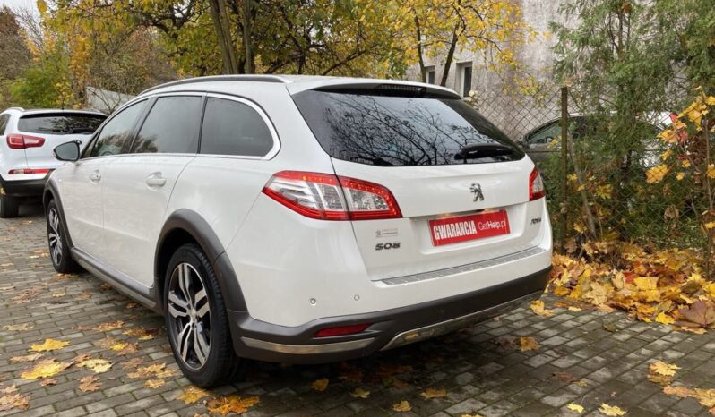 Peugeot 508 RXH 2.0 Hdi 181 KM Biała perła Gwarancja Gethelp full