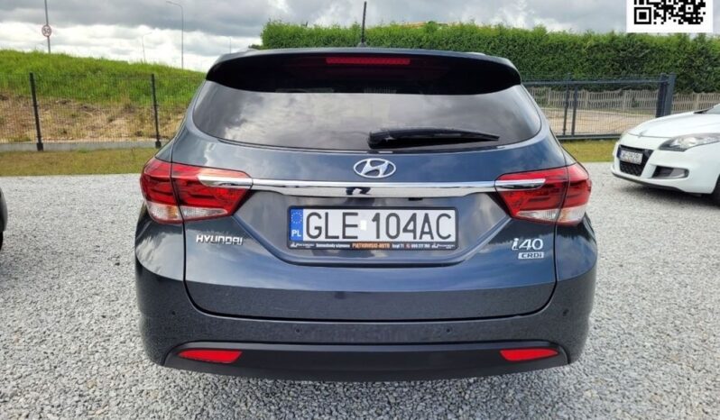 Hyundai i40 Kombi blue 1.7 CRDi Premium full