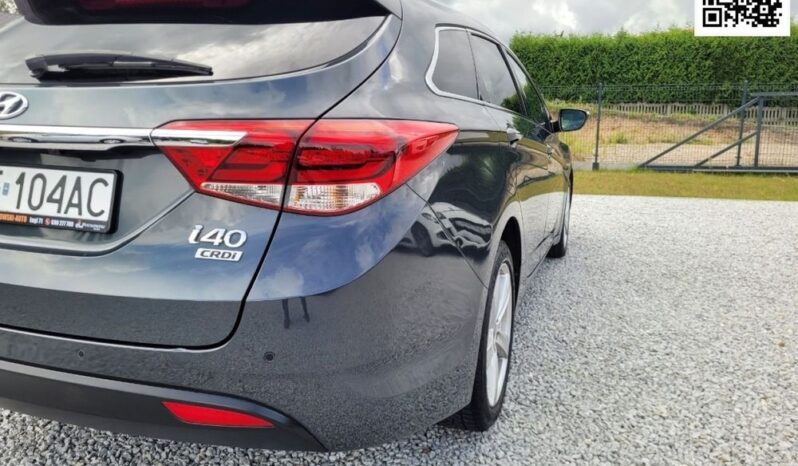 Hyundai i40 Kombi blue 1.7 CRDi Premium full
