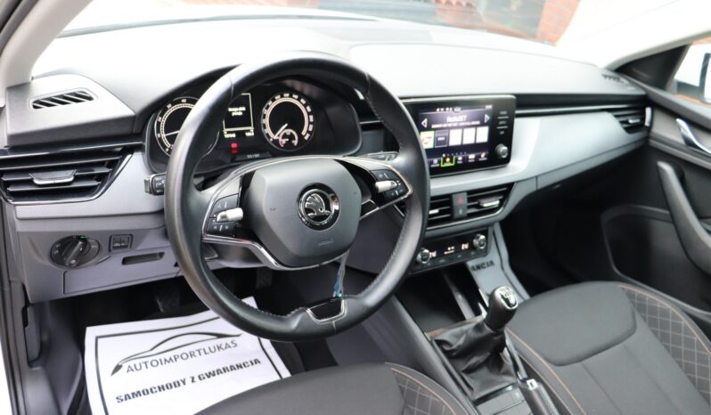 SKODA SCALA 1.0 TSI, 1 WŁAŚCICIEL, SERWISOWANY, NISKI PRZEBIEG, GWARANCJA full