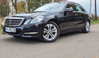 Mercedes-Benz Klasa E 200 CDI DPF BlueEFFICIENCY 7G-TRONIC Avantgarde full