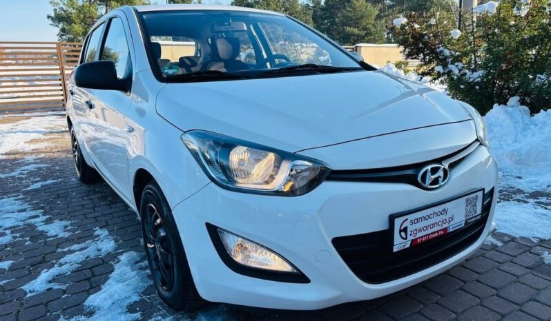 Hyundai i20 1.2 benz 85KM Bezwypadkowy; Ładny; Z Niemiec; FV Marża; Gwarancja full