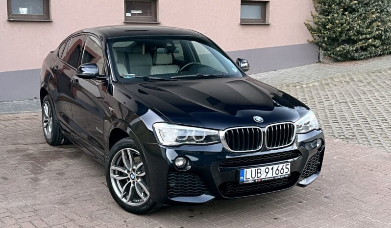 BMW F26 X4 2.0D 190KM XDRIVE – M-PAKIET – AUTOMAT – HEADUP – HARMAN KARDON – SALON PL full