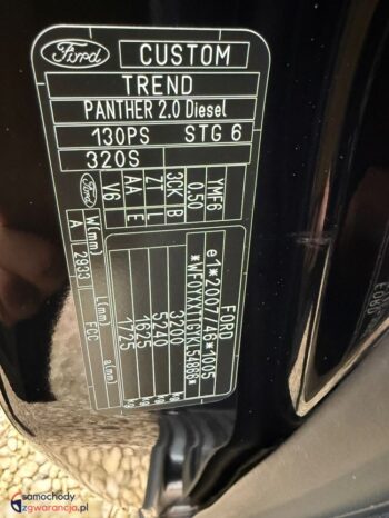 Ford Transit Custom full