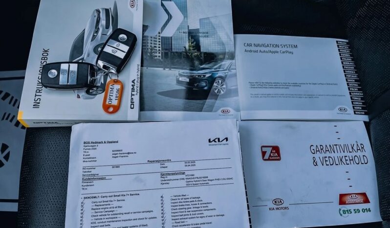 Kia Optima Plug-in Hybrid full