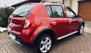 Dacia Sandero Stepway 1.6 MPI benz 86KM; Ładna; Bez korozji; Z Niemiec; FV Marża; Gwarancja! full