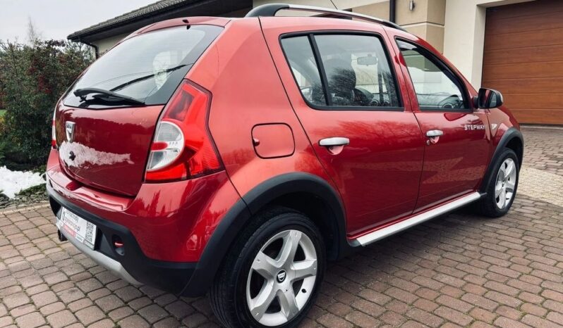 Dacia Sandero Stepway 1.6 MPI benz 86KM; Ładna; Bez korozji; Z Niemiec; FV Marża; Gwarancja! full