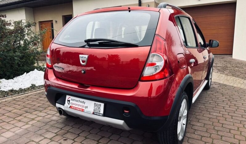 Dacia Sandero Stepway 1.6 MPI benz 86KM; Ładna; Bez korozji; Z Niemiec; FV Marża; Gwarancja! full