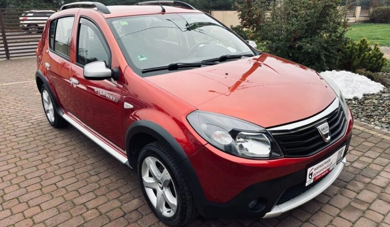 Dacia Sandero Stepway 1.6 MPI benz 86KM; Ładna; Bez korozji; Z Niemiec; FV Marża; Gwarancja! full