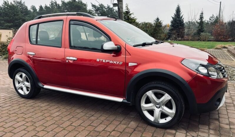 Dacia Sandero Stepway 1.6 MPI benz 86KM; Ładna; Bez korozji; Z Niemiec; FV Marża; Gwarancja! full