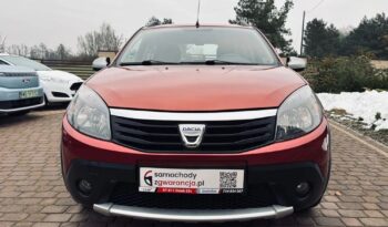 Dacia Sandero Stepway 1.6 MPI benz 86KM; Ładna; Bez korozji; Z Niemiec; FV Marża; Gwarancja! full