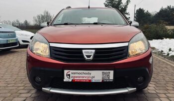 Dacia Sandero Stepway 1.6 MPI benz 86KM; Ładna; Bez korozji; Z Niemiec; FV Marża; Gwarancja! full