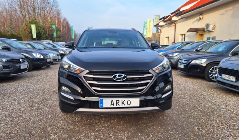 SUV HYUNDAI Tucson  2016 Diesel Manualna FWD (przód) Czarny 5 5 Polska Metalik full