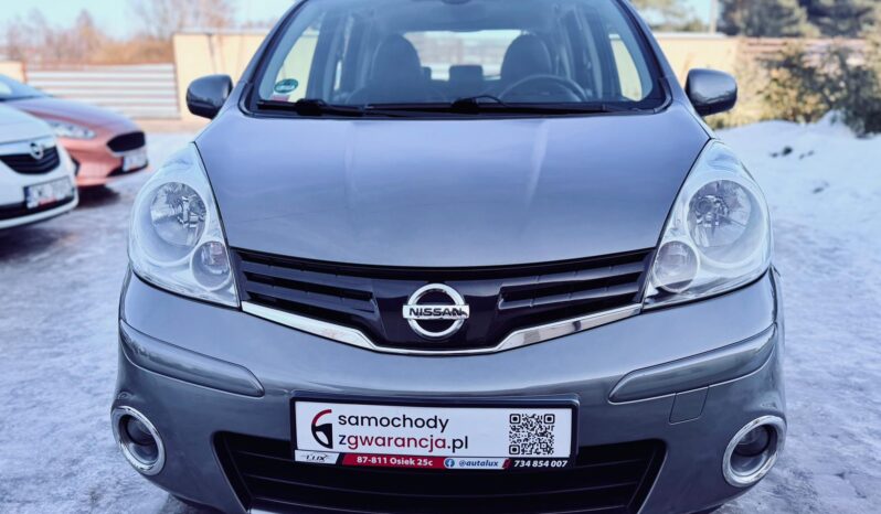 Nissan Note 1.4 benz 88KM; Bezwypadkowy; Świetny stan; Z Niemiec; FV Marża; Gwarancja! full