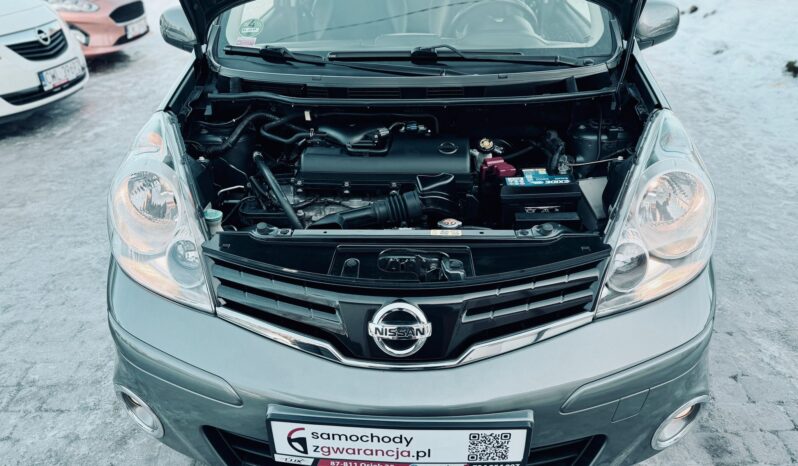 Nissan Note 1.4 benz 88KM; Bezwypadkowy; Świetny stan; Z Niemiec; FV Marża; Gwarancja! full
