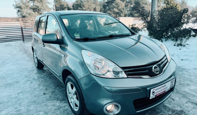 Nissan Note 1.4 benz 88KM; Bezwypadkowy; Świetny stan; Z Niemiec; FV Marża; Gwarancja! full