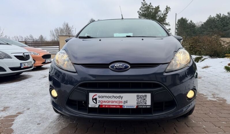 Ford Fiesta 1.25 benz 82KM Top Stan; Bogata wersja; Z Niemiec; FV Marża; Gwarancja full
