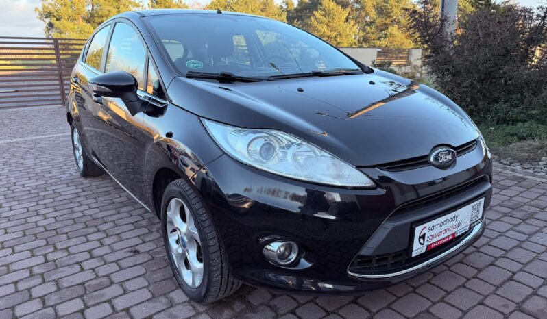 Ford Fiesta 1.4 benz 97KM Ładna; Bogata wersja; Z Niemiec; FV Marża; Gwarancja w cenie auta!!! full