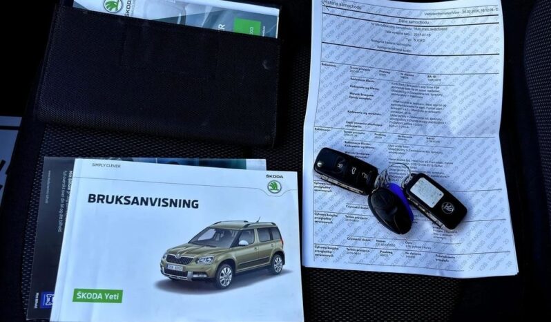 Skoda Yeti Tour 1.2 TSI 4×2 DSG full