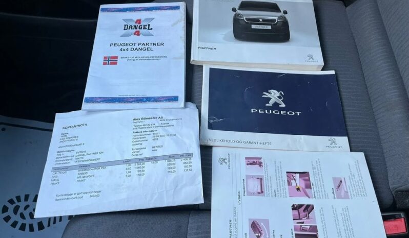 Peugeot Partner L2 Active 4×4 full