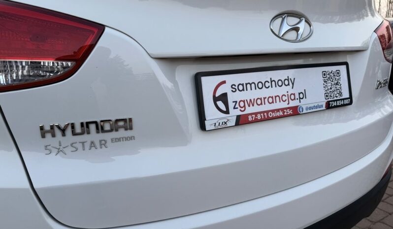 Hyundai ix35 1.6 benz 135KM Bezwypadkowy; Top Stan; Serwis ASO; FV Marża; Gwarancja full