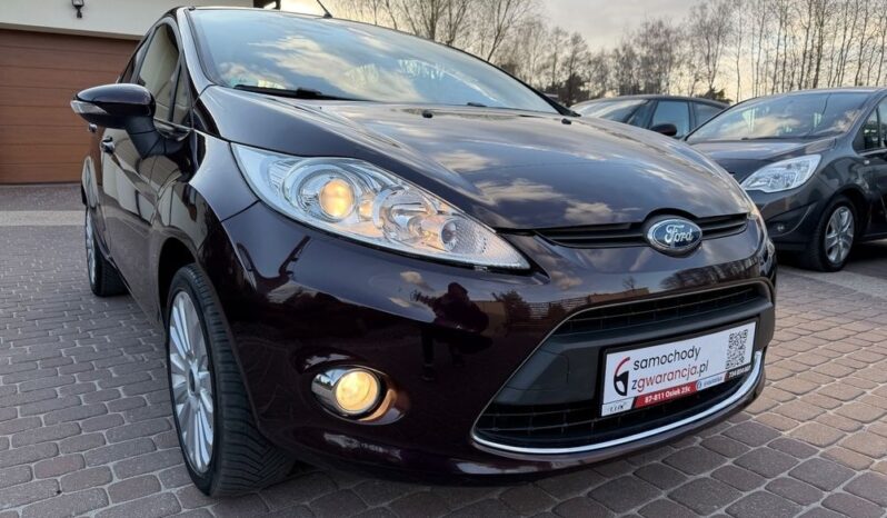 Ford Fiesta 1.25 82KM; Top Stan; Piękny kolor; Titanium; FV Marża; Zarejestrowana! full