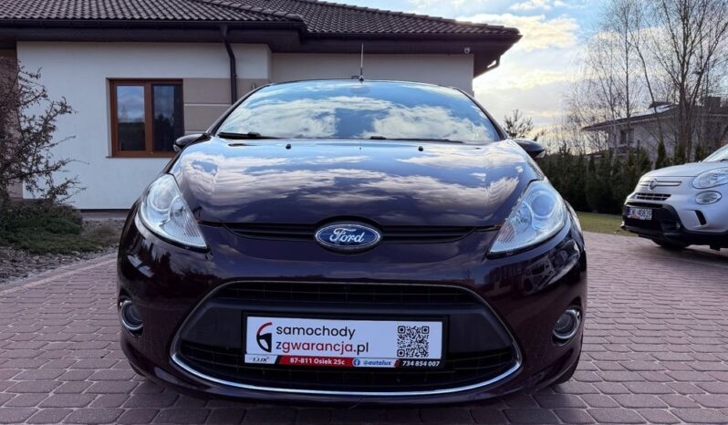 Ford Fiesta 1.25 82KM; Top Stan; Piękny kolor; Titanium; FV Marża; Zarejestrowana! full