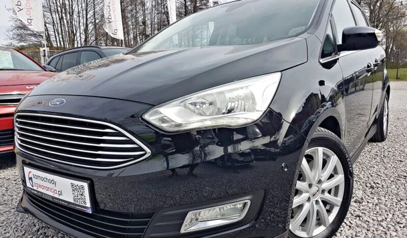 Piękny GRAND C-MAX 1.0 turbo 125KM przeb 93tyś 1ROK GWARANCJI 100ZWYPADEK full