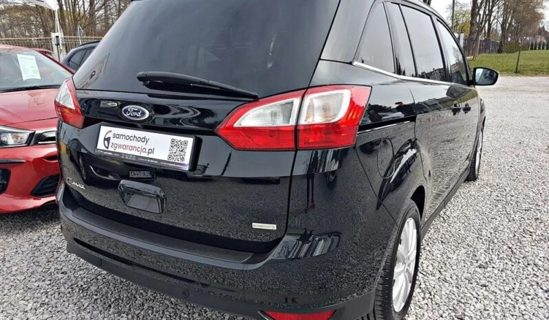 Piękny GRAND C-MAX 1.0 turbo 125KM przeb 93tyś 1ROK GWARANCJI 100ZWYPADEK full