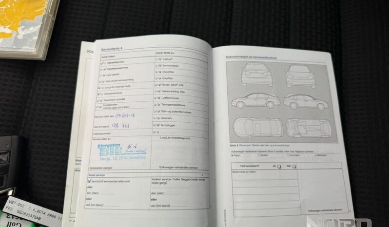 Volkswagen Golf 1.4 TSI BlueMotion Technology DSG Highline full