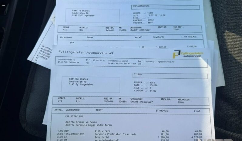Kia Rio 1.2 L full
