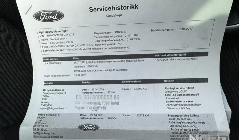 Ford Mondeo 2.0 TDCi STart-Stopp PowerShift-Aut Titanium full