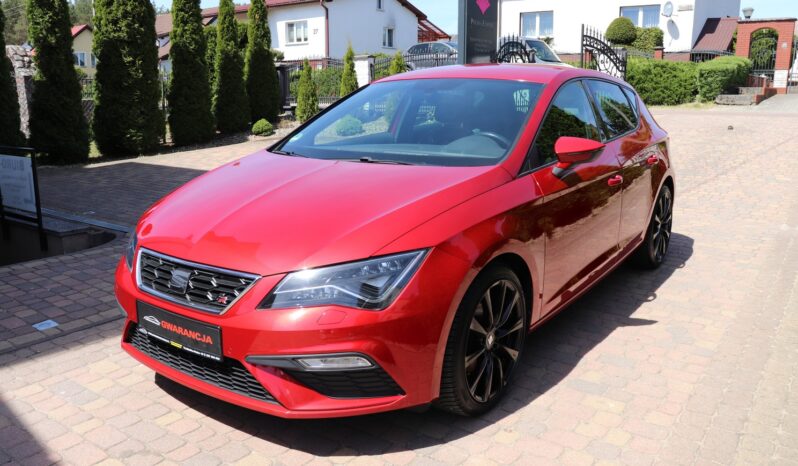 SEAT LEON 1.4 TSI FR, SERWISOWANY, NISKI PRZEBIEG, ZADBANY, GWARANCJA full