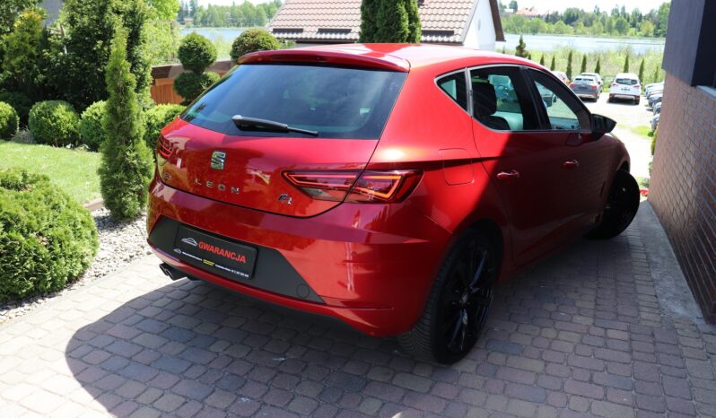 SEAT LEON 1.4 TSI FR, SERWISOWANY, NISKI PRZEBIEG, ZADBANY, GWARANCJA full