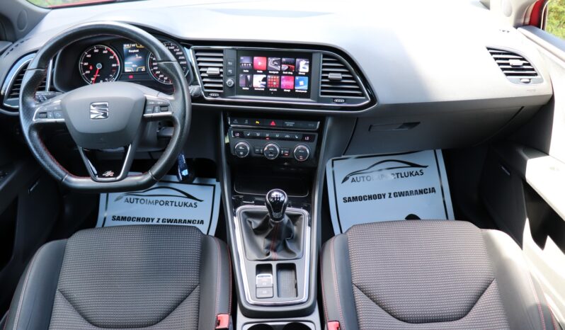 SEAT LEON 1.4 TSI FR, SERWISOWANY, NISKI PRZEBIEG, ZADBANY, GWARANCJA full