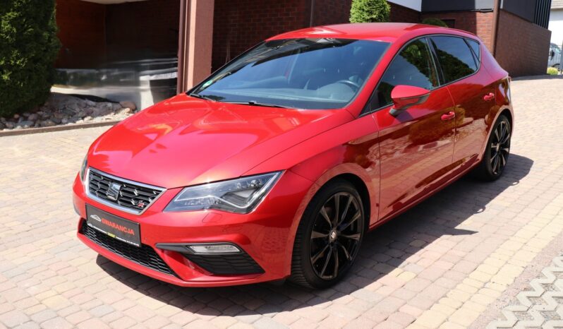 SEAT LEON 1.4 TSI FR, SERWISOWANY, NISKI PRZEBIEG, ZADBANY, GWARANCJA full