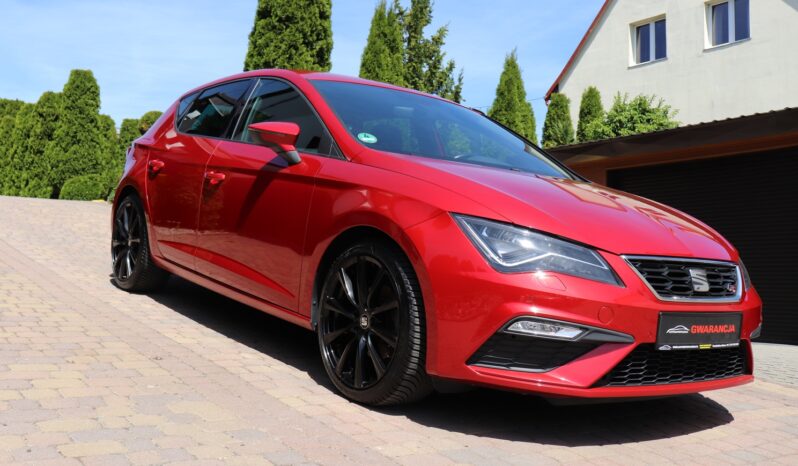 SEAT LEON 1.4 TSI FR, SERWISOWANY, NISKI PRZEBIEG, ZADBANY, GWARANCJA full