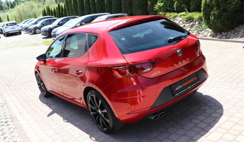 SEAT LEON 1.4 TSI FR, SERWISOWANY, NISKI PRZEBIEG, ZADBANY, GWARANCJA full