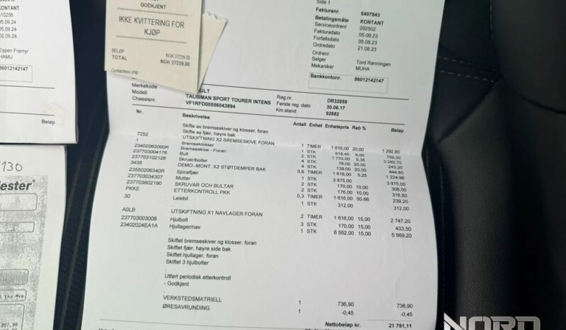 Renault Talisman ENERGY TCe 150 EDC INTENS full