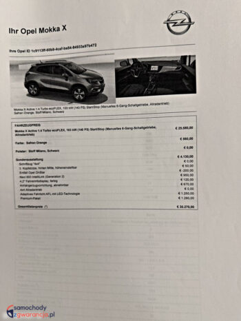 Opel Mokka 1.4 Turbo ecoFLEX Start/Stop 4×4 Color Innovation full
