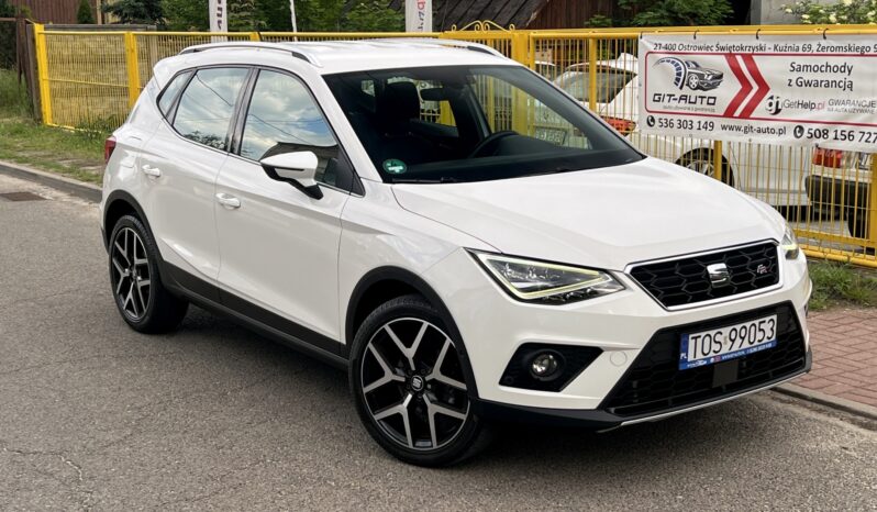 SEAT ARONA FR 1.0 TSI 115KM – KAMERA – CARPLAY – NAVI – ACC – GRZANE FOTELE