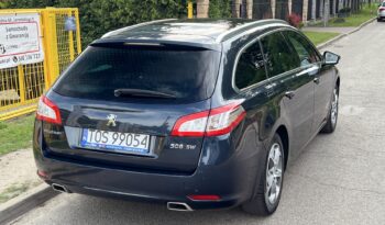 PEUGEOT 508SW GT 2.2 HDI 204KM – AUTOMAT- XENON – JBL – HEAD UP – WEBASTO full