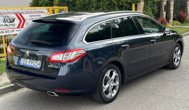 PEUGEOT 508SW GT 2.2 HDI 204KM – AUTOMAT- XENON – JBL – HEAD UP – WEBASTO full