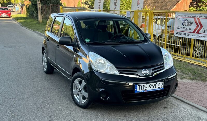 NISSAN NOTE LIFT 1.4 88KM – KLIMA – ALUMINIOWE FELGI – NIEMCY – full